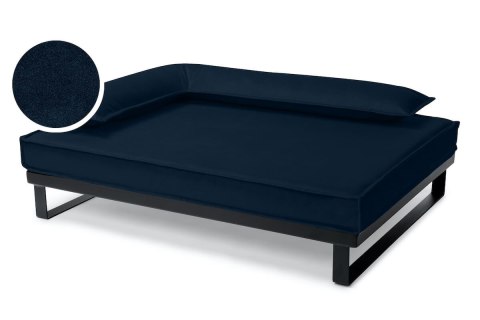 Legowisko ortopedyczne dla psa - Loft Tierra (Granat Tierra, M - 80x60 cm) Hectolove