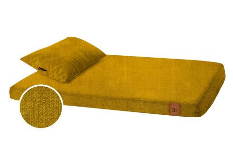 Materac ortopedyczny dla psa - Smart Ross (Popielaty Ross, L - 100x75 cm) Hectolove