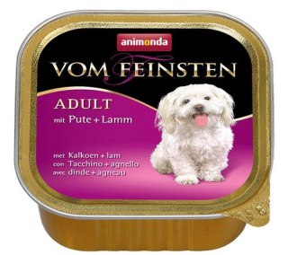 Animonda vom Feinsten Animonda vom Feinsten Dog Adult Indyk i Jagnięcina 150g