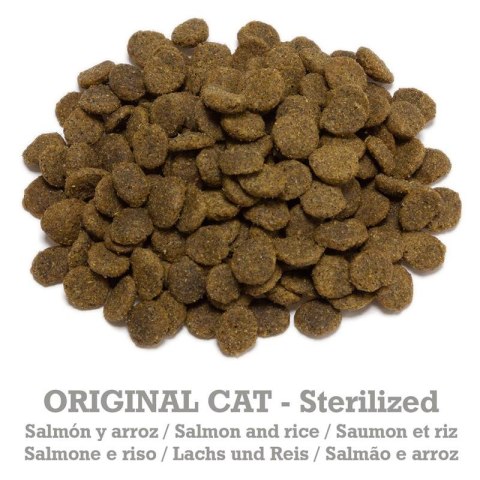 Arquivet ARQUIVET CAT Original dla kotów sterylizowanych łosoś z ryżem 1,5 kg Arquivet ARQUIVET CAT Original dla kotów sterylizowanych łosoś z ryżem 1,5 kg