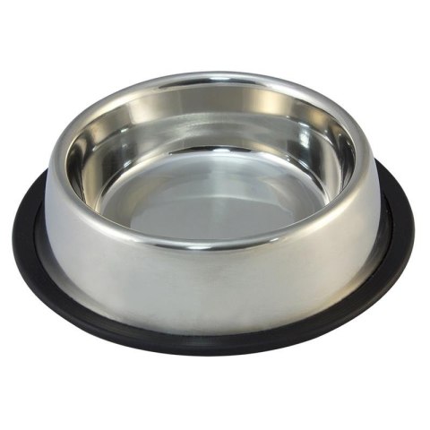Arquivet ARQUIVET Miska metalowa na gumie 0,9L Arquivet ARQUIVET Miska metalowa na gumie 0,9L