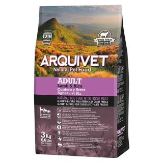 Arquivet Arquivet Adult jagnięcina z ryżem 3 kg