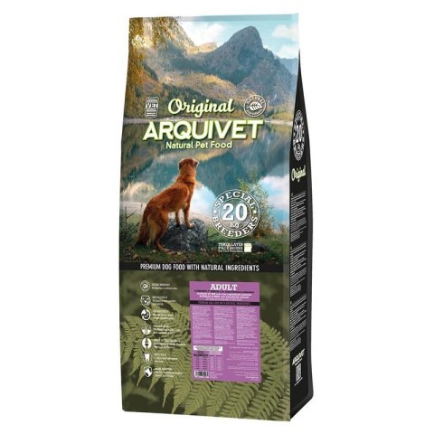 Arquivet Arquivet Original Adult jagnięcina z ryżem 20 kg