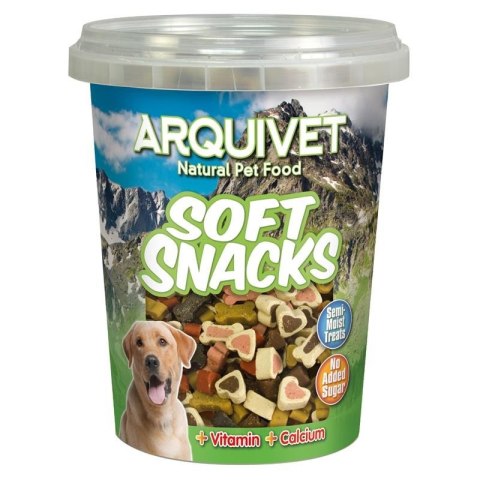 Arquivet Arquivet Przysmak półwilgotny kości i serduszka 300g Arquivet Arquivet Przysmak półwilgotny kości i serduszka 300g