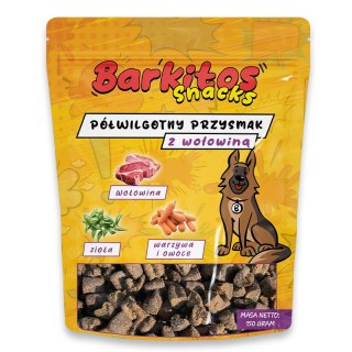 Barkitos BARKITOS SNACKS Półwilgotny przysmak dla psów wołowina 150g