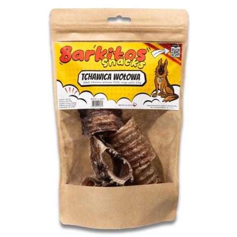 Barkitos BARKITOS SNACKS Tchawica wołowa 100g