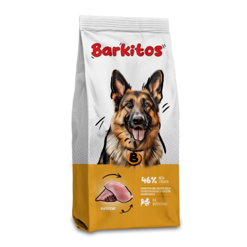 Barkitos Barkitos kurczak z ryżem 18 kg