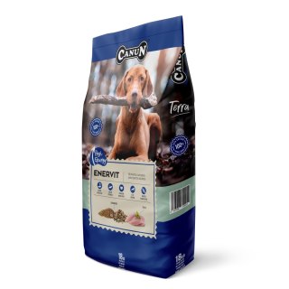 Canun Canun Terra Enervit 18 kg karma dla psów dorosłych łatwo strawna