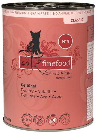 Catz Finefood Catz Finefood Classic N.03 Drób puszka 400g