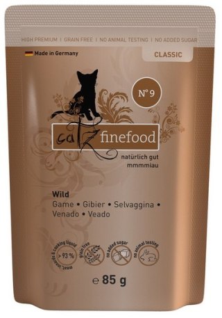 Catz Finefood Catz Finefood Classic N.09 Dziczyzna saszetka 85g