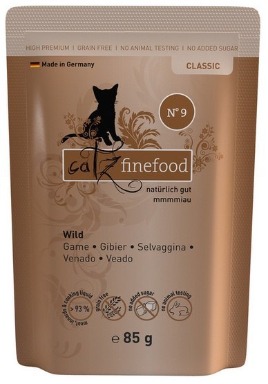 Catz Finefood Catz Finefood Classic N.09 Dziczyzna saszetka 85g