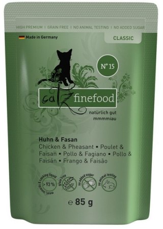 Catz Finefood Catz Finefood Classic N.15 Kurczak i Bażant saszetka 85g
