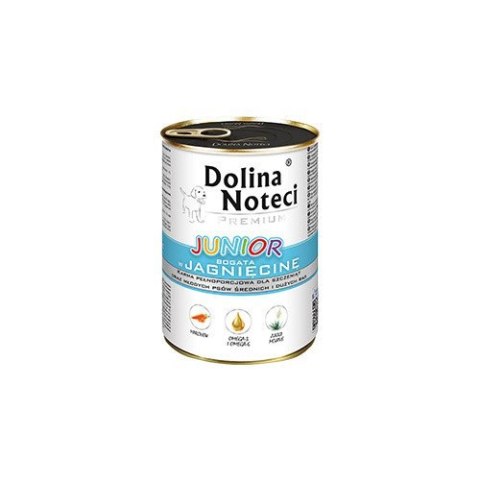 Dolina Noteci Dolina Noteci Junior bogata w jagnięcinę 24 x 400 g