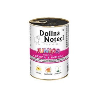 Dolina Noteci Dolina Noteci Premium Junior bogata w serca z indyka 400 g