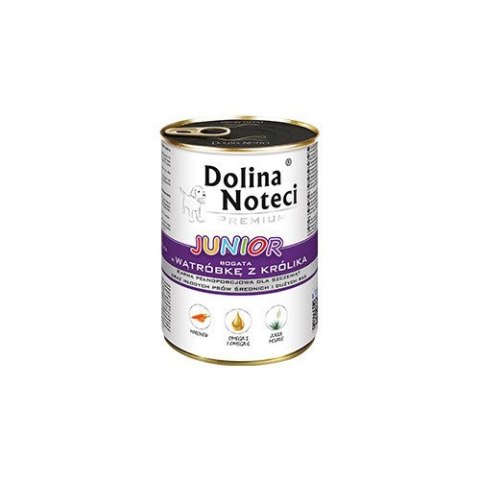 Dolina Noteci Dolina Noteci Premium Junior bogata w wątróbkę z królika 400 g