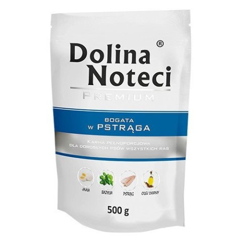 Dolina Noteci Dolina Noteci Premium bogata w pstrąga saszetka 10 x 500 g