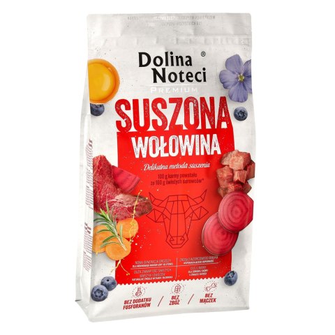 Dolina Noteci Dolina Noteci Premium karma suszona z wołowiną 9 kg