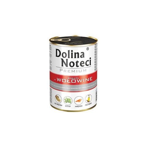 Dolina Noteci Dolina Noteci bogata w wołowinę 24 x 400 g Dolina Noteci Dolina Noteci bogata w wołowinę 24 x 400 g