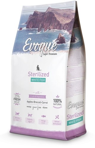 Evoque Evoque Cat Sterilised Biała Ryba Super Premium 1,5kg