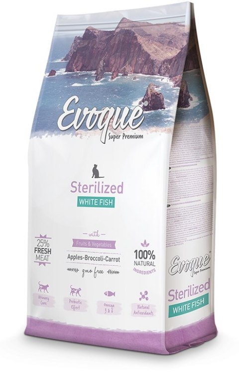 Evoque Evoque Cat Sterilised Biała Ryba Super Premium 1,5kg Evoque Evoque Cat Sterilised Biała Ryba Super Premium 1,5kg