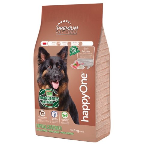 HappyOne HappyOne Adult Dog - Hypoallergenic z jagnięciną 4kg