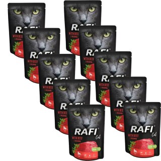 Rafi Rafi Cat Wołowina saszetka 10 x 300 g