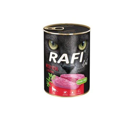 Rafi Rafi Cat karma bezzbożowa z cielęciną 400 g