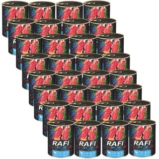 Rafi Rafi z jagnięciną, borówką i żurawiną 24 x 400 g