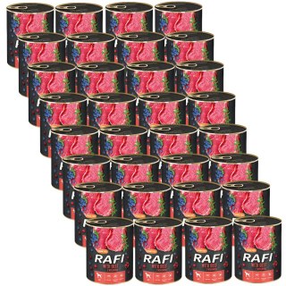 Rafi Rafi z wołowiną, borówką i żurawiną 24 x 400 g