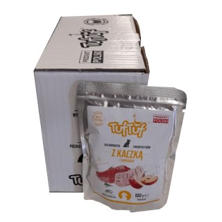 Tuf Tuf TUF TUF Saszetka kaczka z jabłkiem 100g x 10szt.