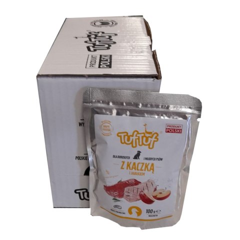 Tuf Tuf TUF TUF Saszetka kaczka z jabłkiem 100g x 10szt. Tuf Tuf TUF TUF Saszetka kaczka z jabłkiem 100g x 10szt.
