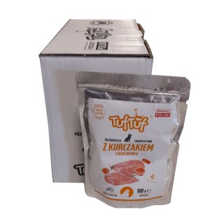 Tuf Tuf TUF TUF Saszetka kurczak z marchewką 100 g x 10 szt.