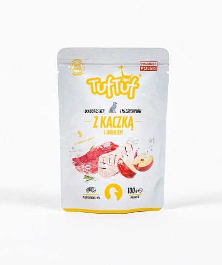 Tuf Tuf TUF TUF Saszetka kurczak z marchewką 100 g x 10 szt. Tuf Tuf TUF TUF Saszetka kurczak z marchewką 100 g x 10 szt.