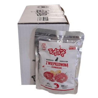 Tuf Tuf TUF TUF Saszetka wieprzowina z ziemniakami 100 g x 10szt.