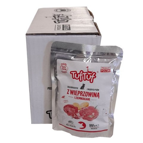 Tuf Tuf TUF TUF Saszetka wieprzowina z ziemniakami 100 g x 10szt.