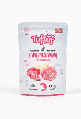 Tuf Tuf TUF TUF Saszetka wieprzowina z ziemniakami 100 g x 10szt.