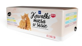 WAFI WAFI Karma mokra dla kota saszetki MIX SMAKÓW 40x100g