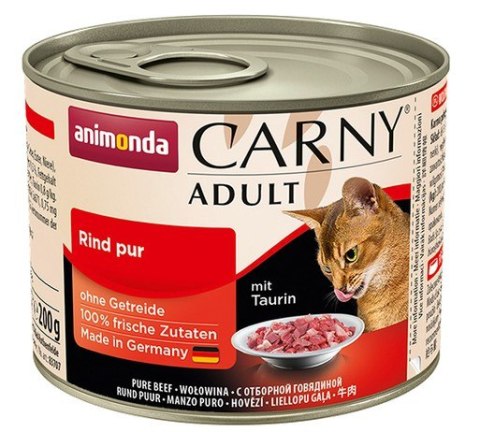 Animonda Carny Animonda Carny Adult Wołowina puszka 200g