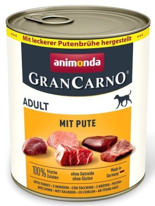 Animonda GranCarno Animonda GranCarno Original Adult Pute Indyk puszka 800g