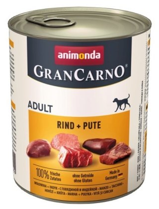 Animonda GranCarno Animonda GranCarno Original Adult Pute Indyk puszka 800g