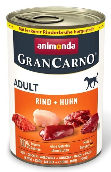 Animonda GranCarno Animonda GranCarno Original Adult Rind Huhn Wołowina + Kurczak puszka 400g