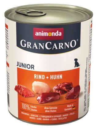 Animonda GranCarno Animonda GranCarno Original Adult Rind Huhn Wołowina + Kurczak puszka 800g