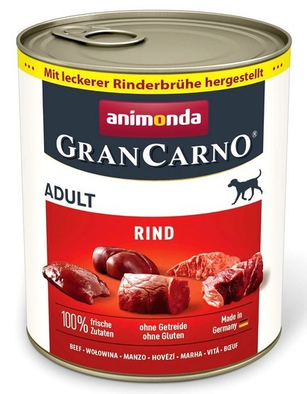 Animonda GranCarno Animonda GranCarno Original Adult Rind Wołowina puszka 800g