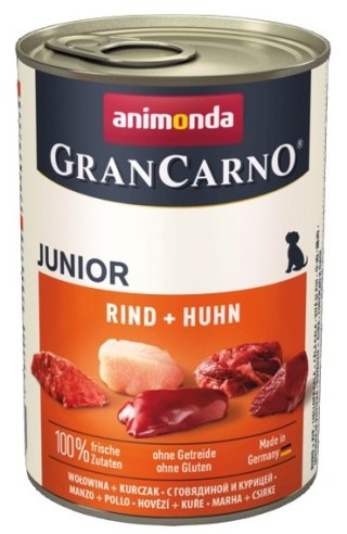 Animonda GranCarno Animonda GranCarno Original Junior Rind Huhn Wołowina + Kurczak puszka 400g