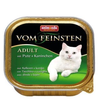 Animonda vom Feinsten Animonda vom Feinsten Cat Adult z Indykiem i Królikiem tacka 100g
