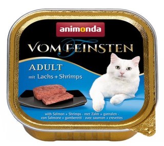 Animonda vom Feinsten Animonda vom Feinsten Cat Adult z Łososiem i Krewetkami tacka 100g