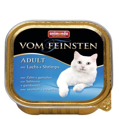 Animonda vom Feinsten Animonda vom Feinsten Cat Adult z Łososiem i Krewetkami tacka 100g