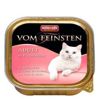 Animonda vom Feinsten Animonda vom Feinsten Cat Adult z Sercami Indyka tacka 100g
