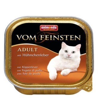 Animonda vom Feinsten Animonda vom Feinsten Cat Adult z Wątróbką Kurczaka tacka 100g