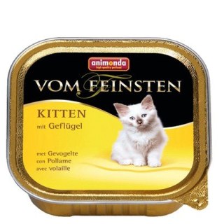 Animonda vom Feinsten Animonda vom Feinsten Cat Kitten z Drobiem tacka 100g